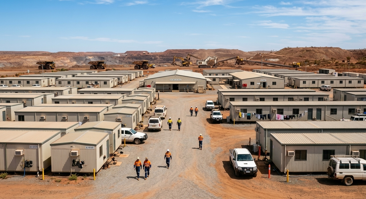 mining camp accommodation