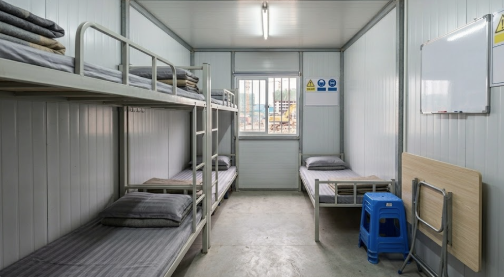 worker accommodation interior