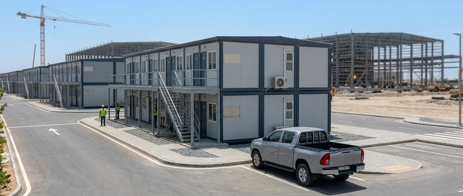 Saudi Arabia Modular Dormitory Project Modular dormitory buildings for construction and industrial projects