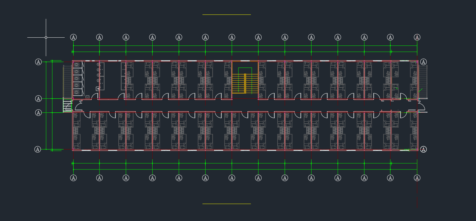 Worker Accommodation Staff dormitory floor plan for general workforce accommodation